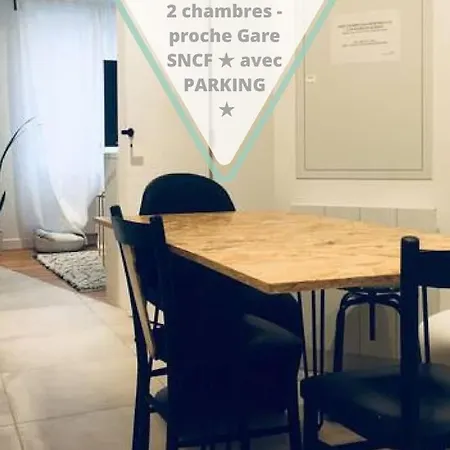 Apartmán 2 - Proche Gare Sncf Avec Parking *